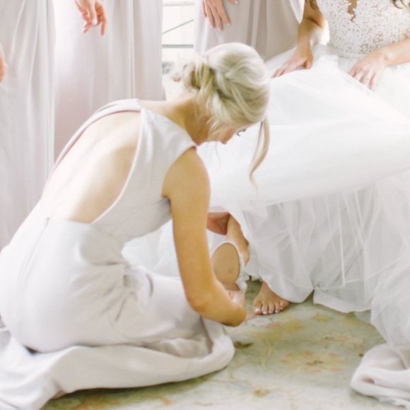 Hayley Paige Open Back Bridesmaids Dress 5651 - Picture 2 of 3